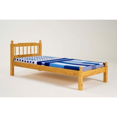 pine single bed frame